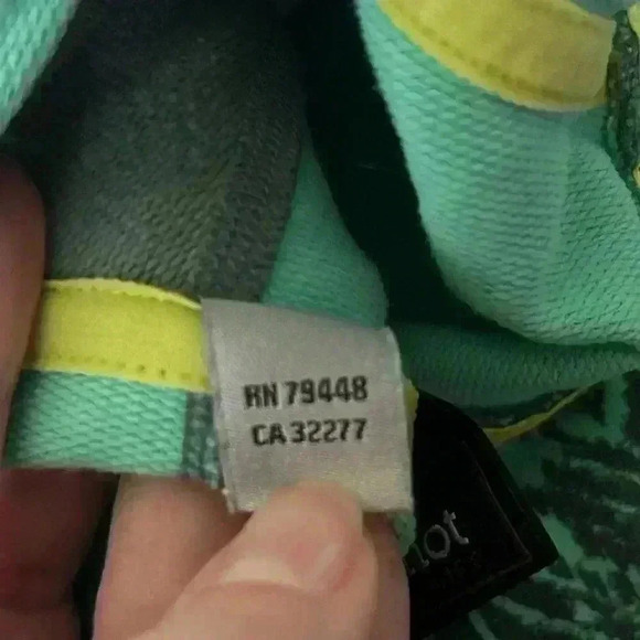 Marmot hooded sweatshirt jacket. Women’s Medium. Full zip. Teal and grey/green. - Picture 3 of 10